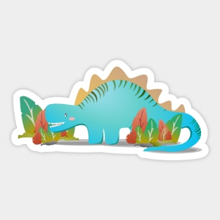 Cute Dino Sticker